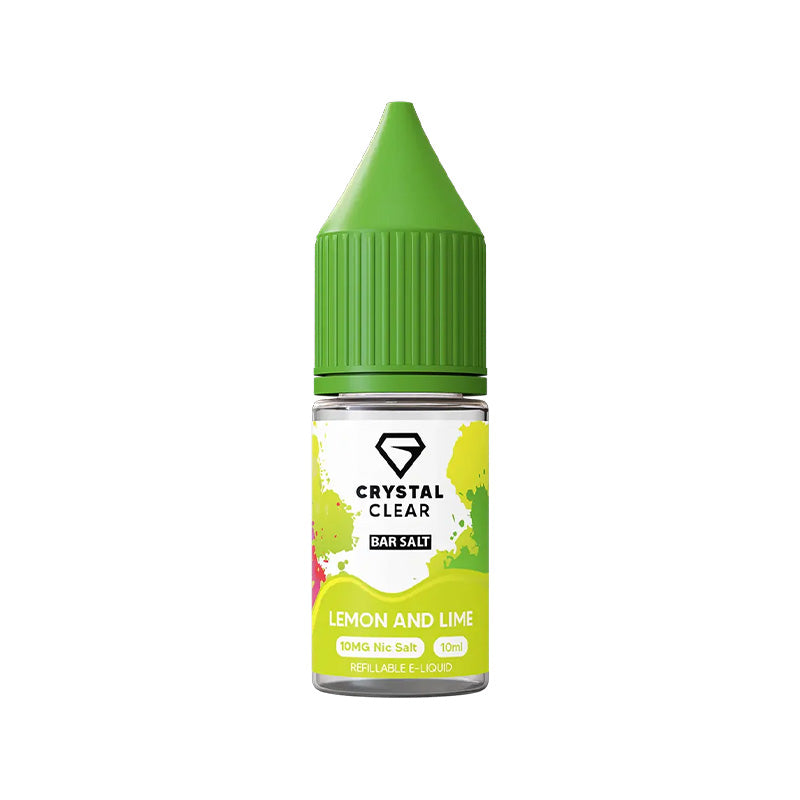 Crystal Clear Bar Salts Lemon & Lime Nic Salt Vape Juice