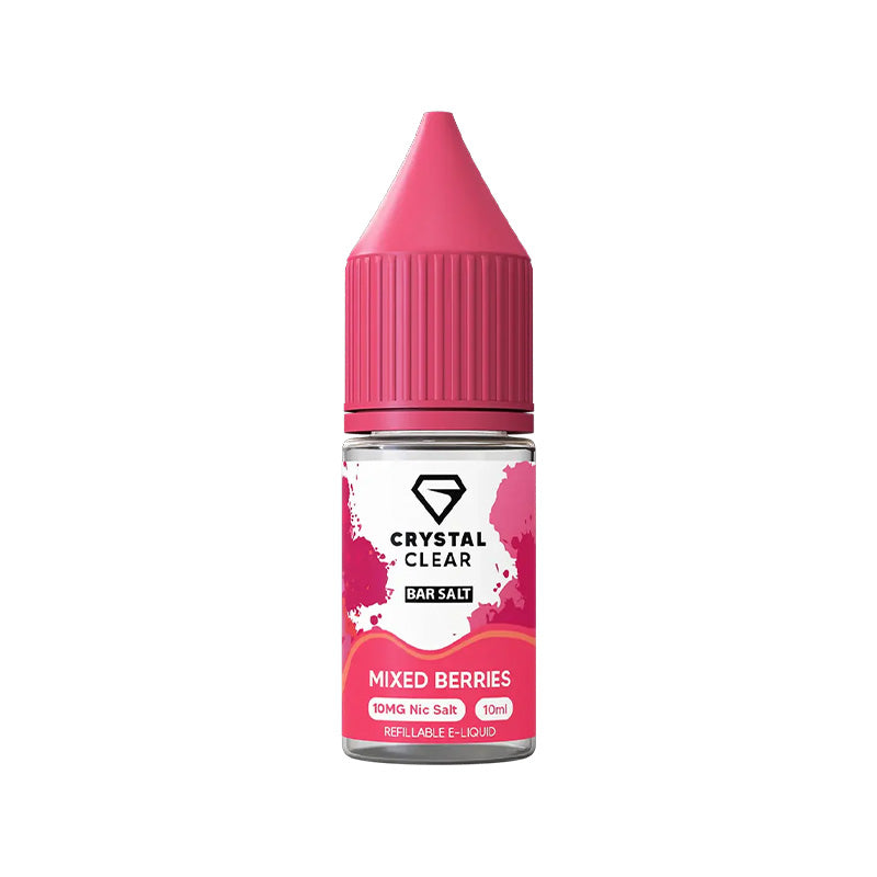 Crystal Clear Bar Salts Mixed Berries Nic Salt Vape Juice