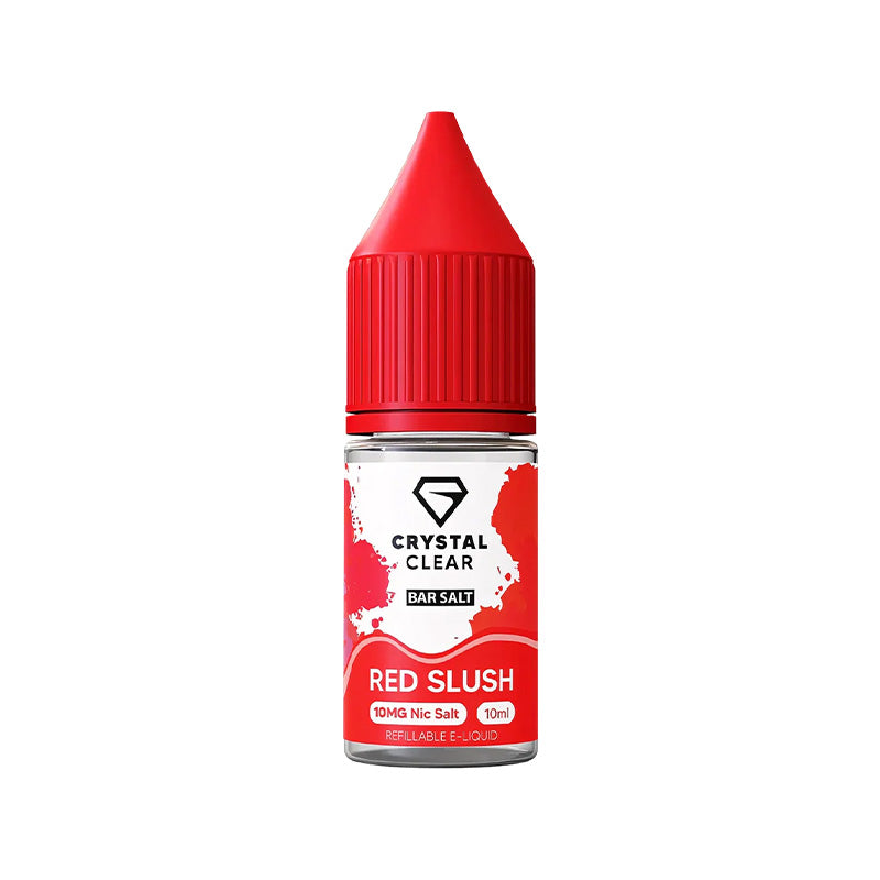 Crystal Clear Bar Salts Red Slush Nic Salt Vape Juice