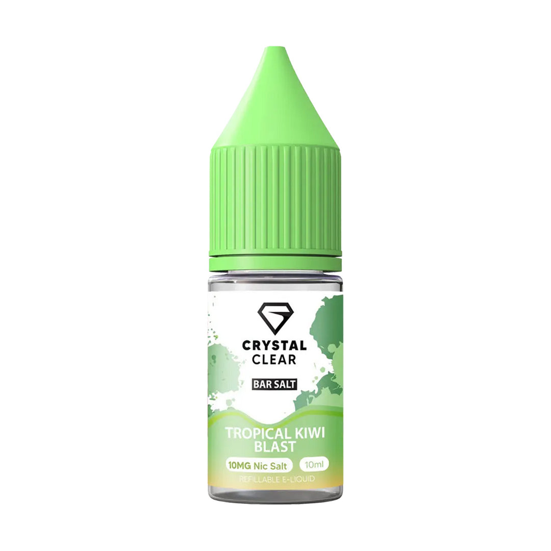 Crystal Clear Bar Salts Tropical Kiwi Blast Nic Salt Vape Juice