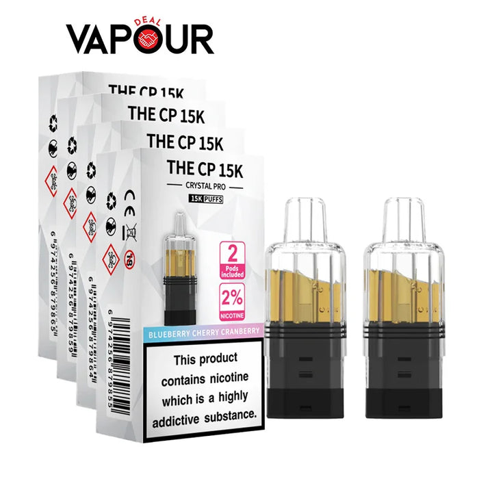 Crystal Pro CP 15K Prefilled Pod + Refill Container - Vapour Deal LTD