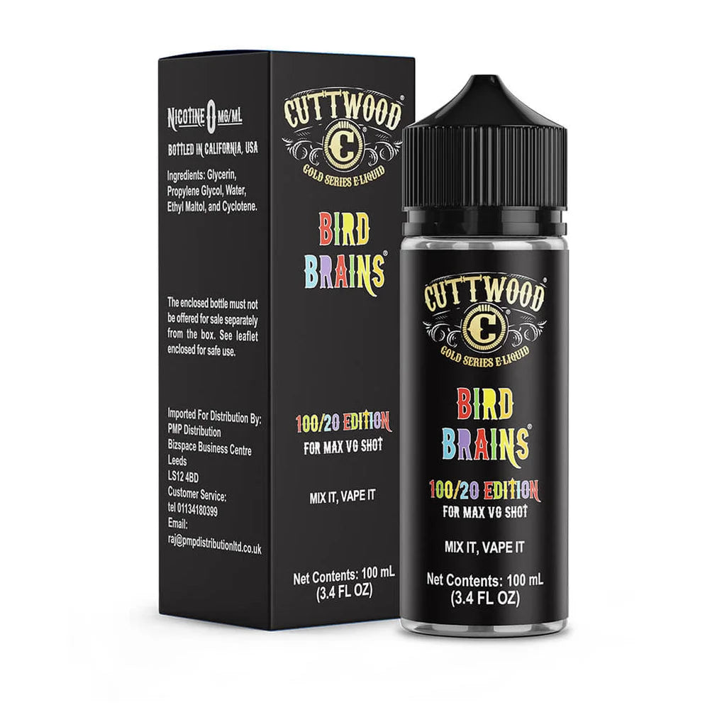 Cuttwood 100ml Shortfill E-Liquids