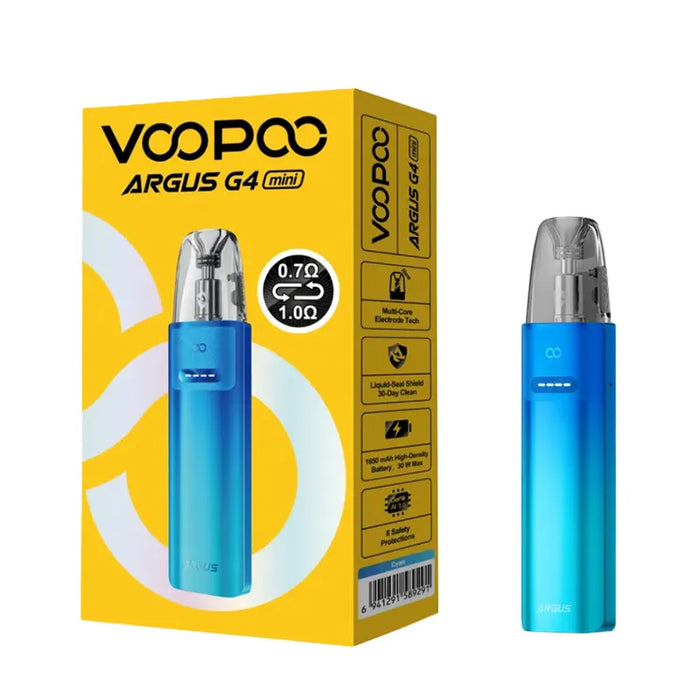 Cyan Voopoo Argus G4 Mini Pod Kit
