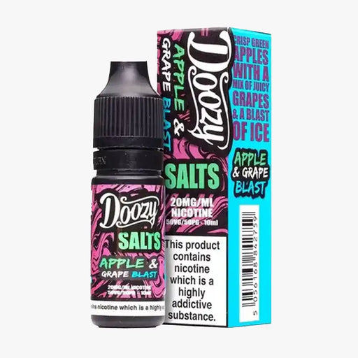 Doozy Nic Salt 10ml E Liquid Apple Grape Blast