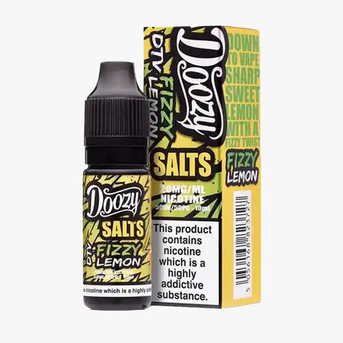 Doozy Nic Salt 10ml E Liquid Fizzy Lemon