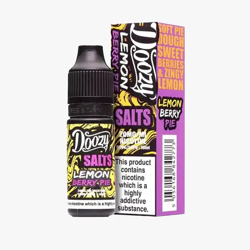 Doozy Nic Salt 10ml E Liquid Lemon Berry Pie