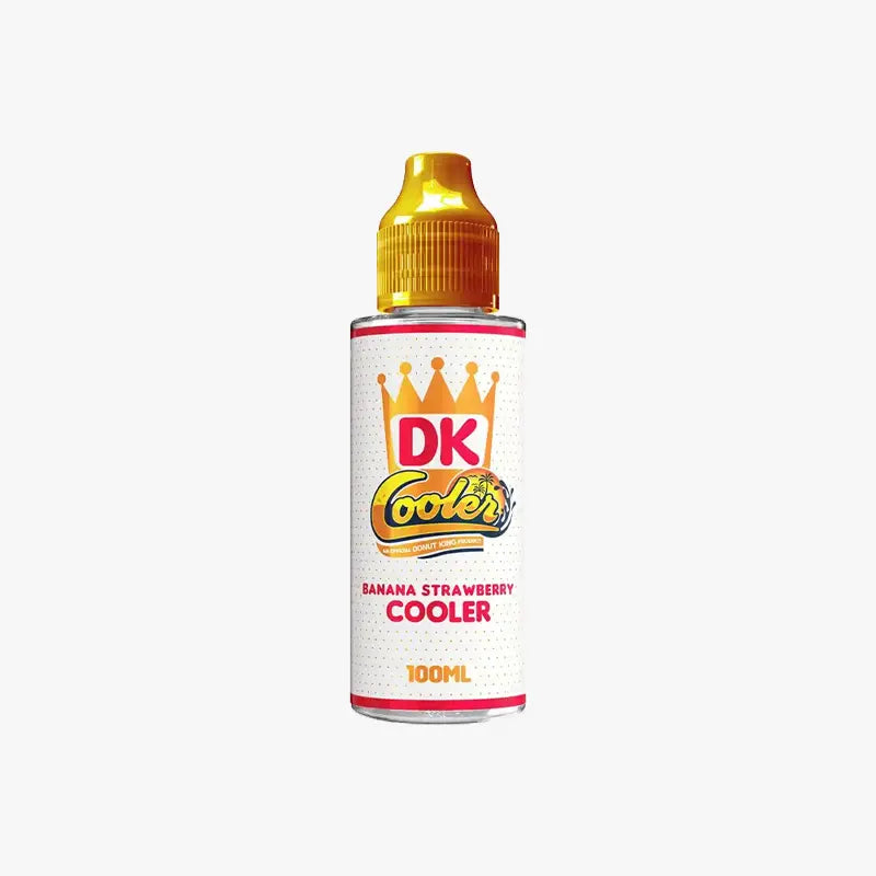 Donut King 100ml E Liquid Banana Strawberry Cooler