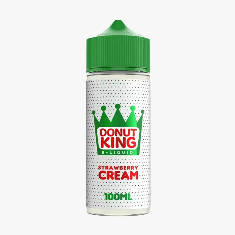 Donut-King-100ml-E-Liquid-Strawberry-Cream