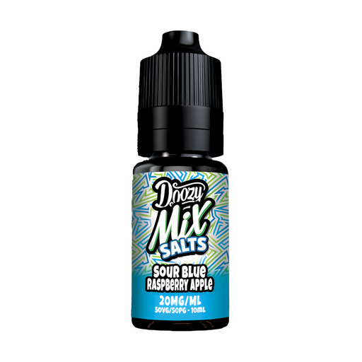 Doozy Mix Salts Sour Blue Raspberry Apple  Nic Salt Vape Juice - 20MG