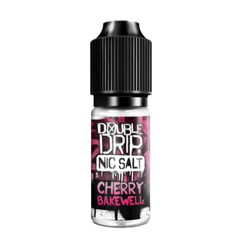 Double Drip Cherry Bakewell Nic Salt Vape Juice