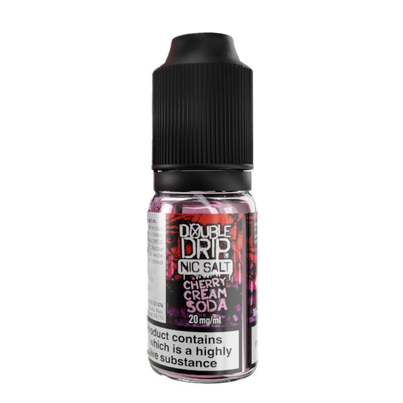 Double Drip Cherry Cream Soda Nic Salt Vape Juice
