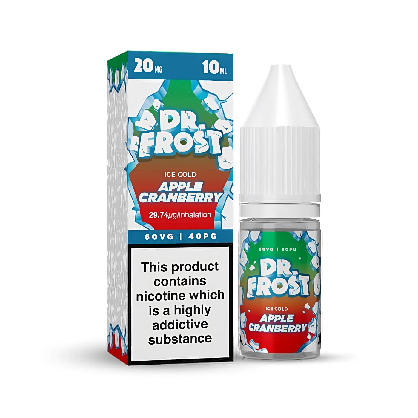 Dr Frost Apple & Cranberry Ice Nic Salt E-Liquid