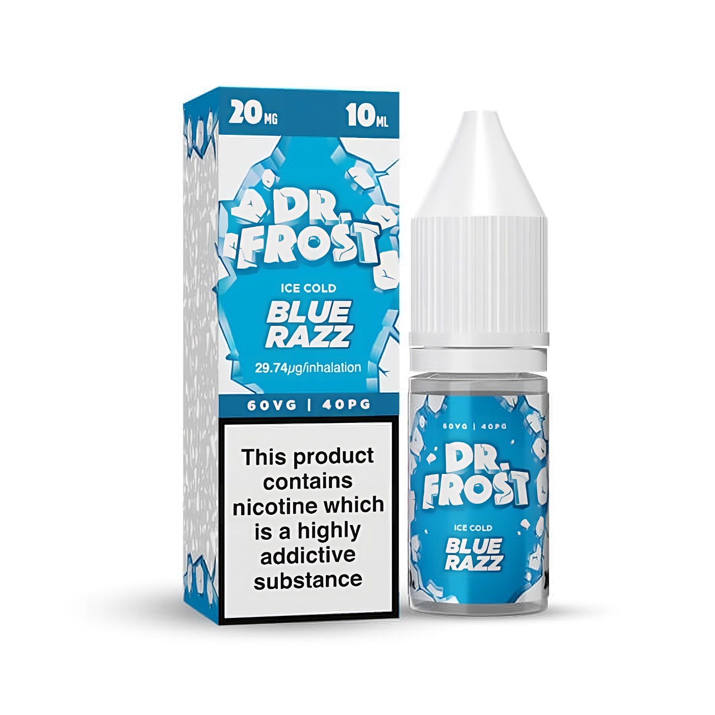 Dr Frost Blue Razz Nic Salt E-Liquid