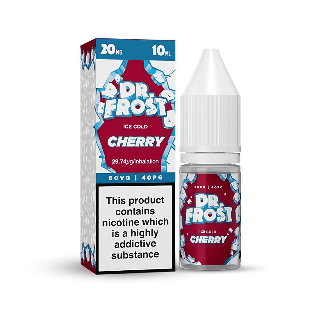 Dr Frost Cherry Ice Nic Salt E-Liquid - Vapours Deal Ltd