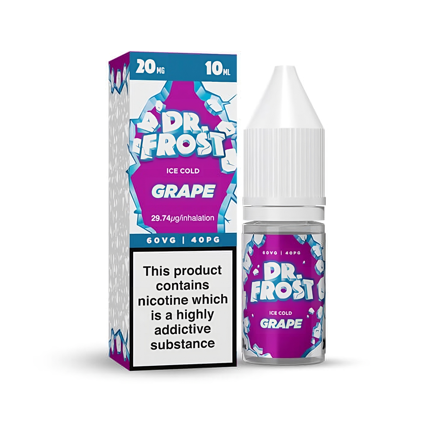 Dr Frost Grape Ice Nic Salt E-Liquid