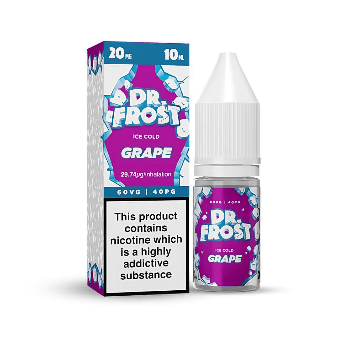 Dr Frost Grape Ice Nic Salt E-Liquid - Vapours Deal Ltd