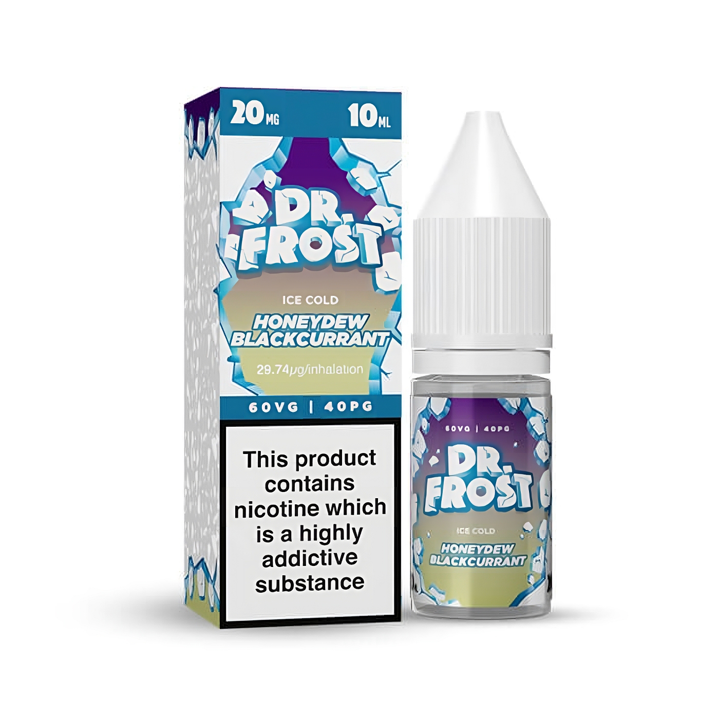 Dr Frost Honeydew Blackcurrant Ice Nic Salt E-Liquid