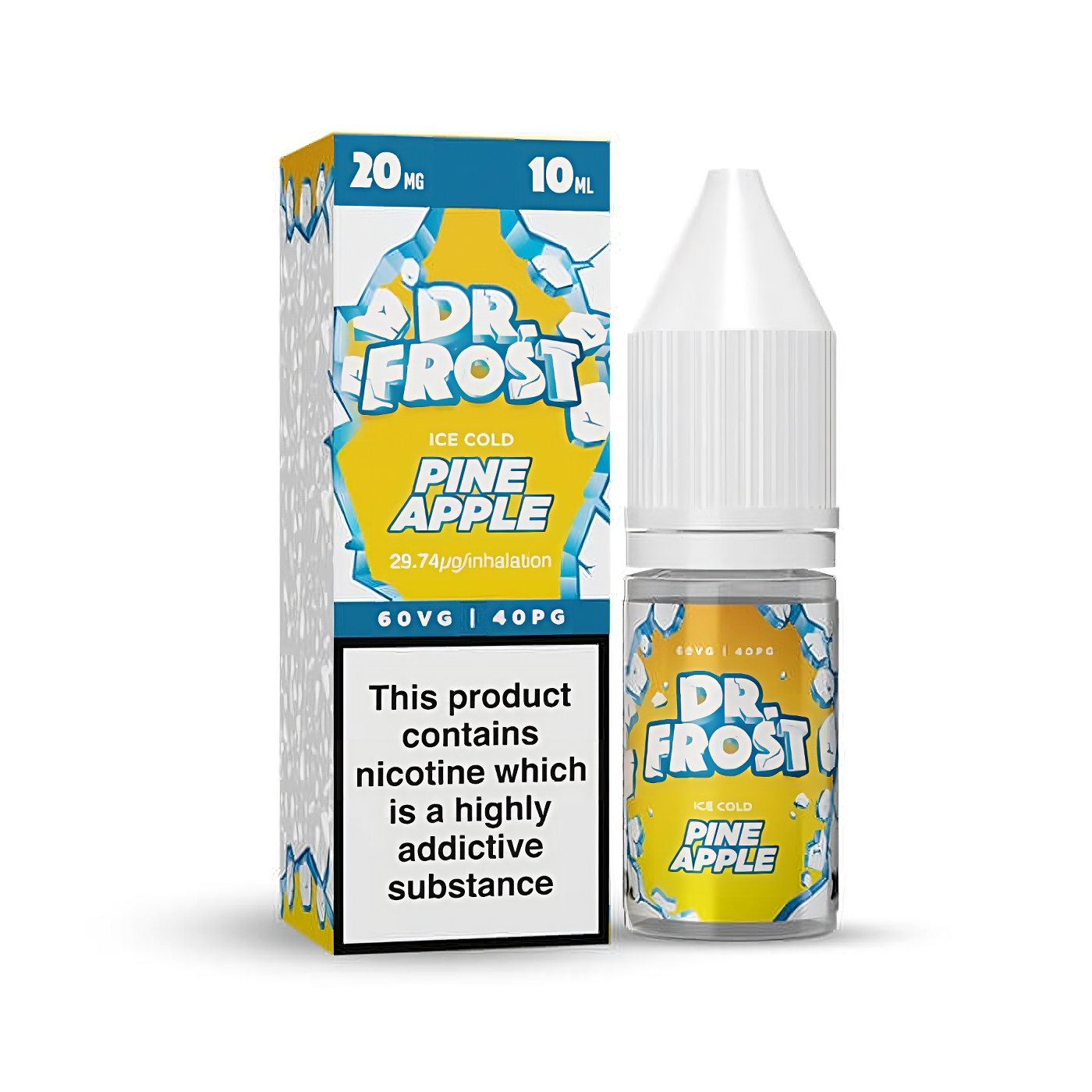 Dr Frost Pineapple Ice Nic Salt E-Liquid