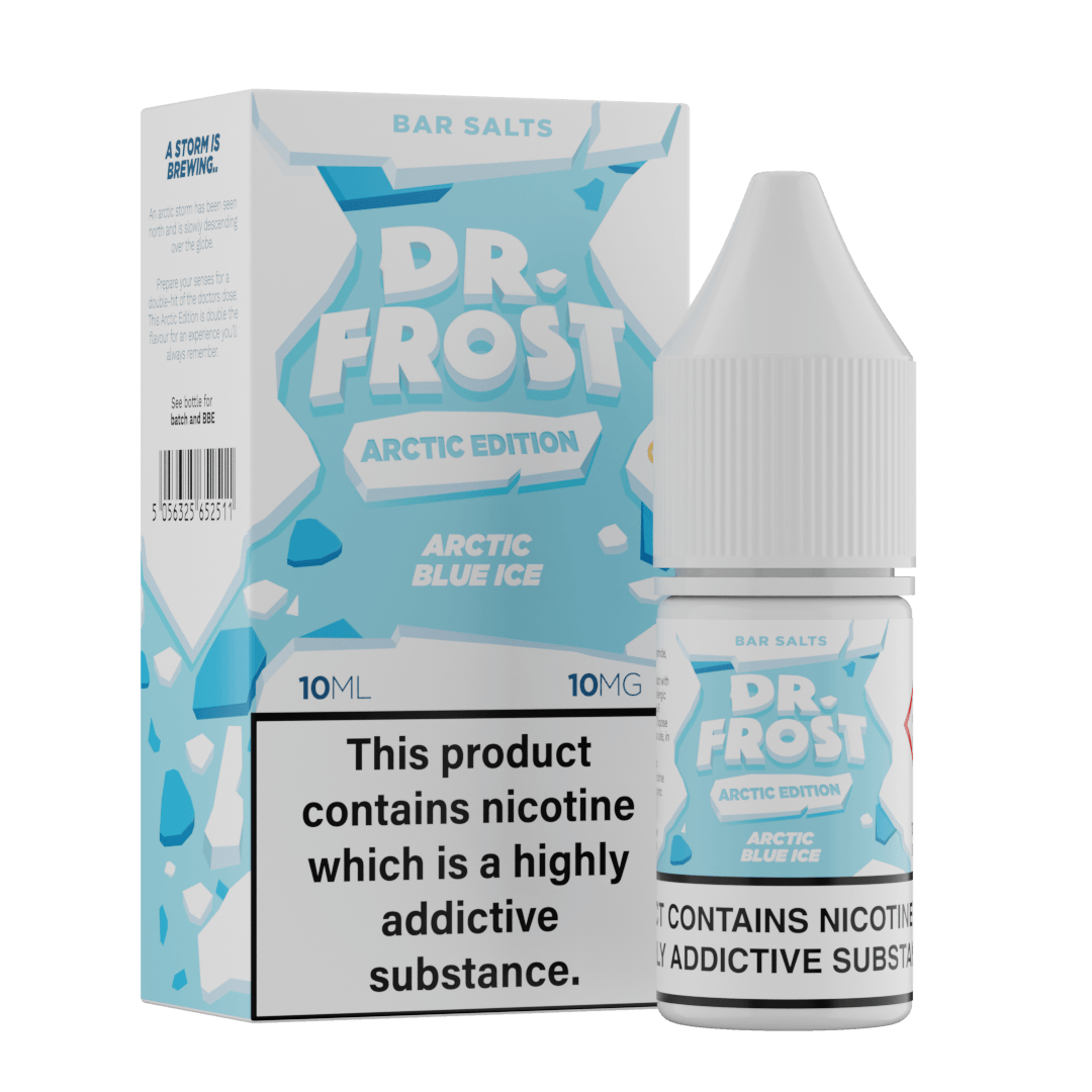 Dr Frost Arctic Edition Arctic Blue Ice Nic Salt E-Liquid - Vapours Deal Ltd