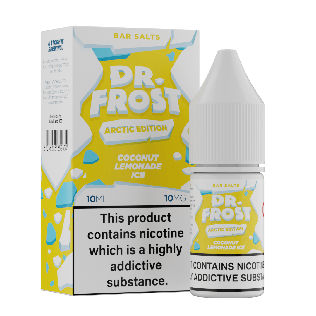 Dr Frost Arctic Edition Coconut Lemonade Ice Nic Salt E-Liquid - Vapours Deal Ltd