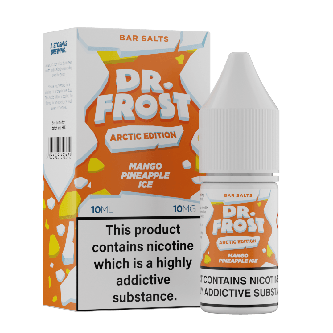 Dr Frost Arctic Edition Mango Pineapple Ice Nic Salt E-Liquid - Vapours Deal Ltd
