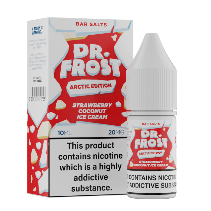 Dr Frost Arctic Edition Strawberry Coconut Ice Cream Nic Salt E-Liquid