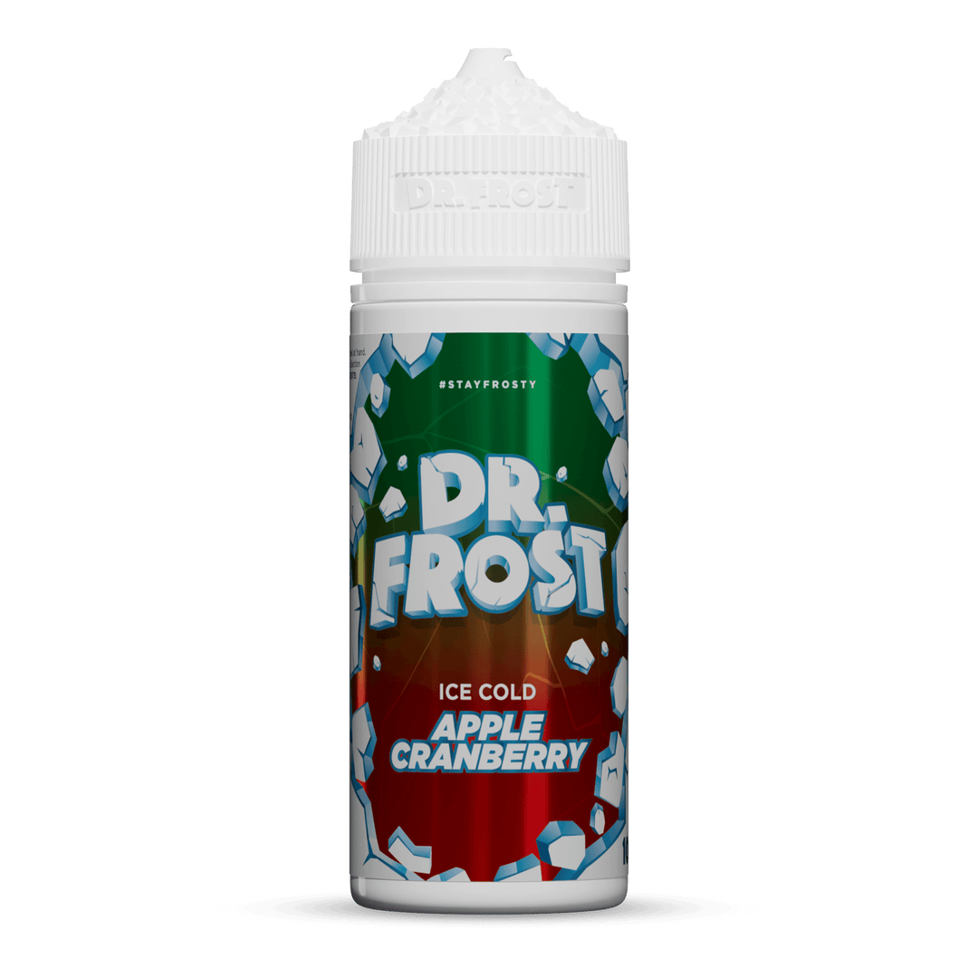 Dr Frost Apple & Cranberry Ice E-Liquid Shortfill - Vapours Deal Ltd