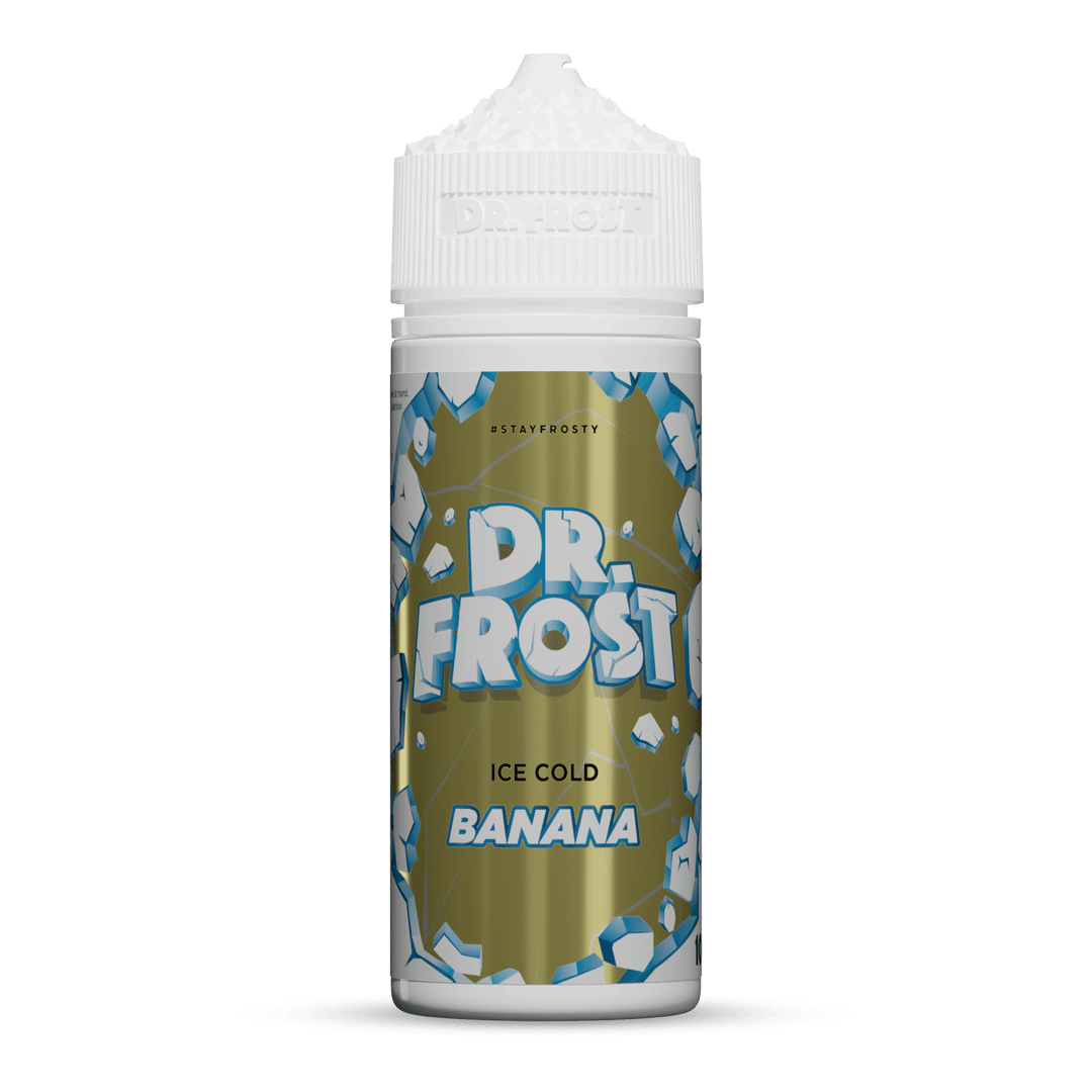 Dr Frost Banana Ice E-Liquid Shortfill - Vapours Deal Ltd