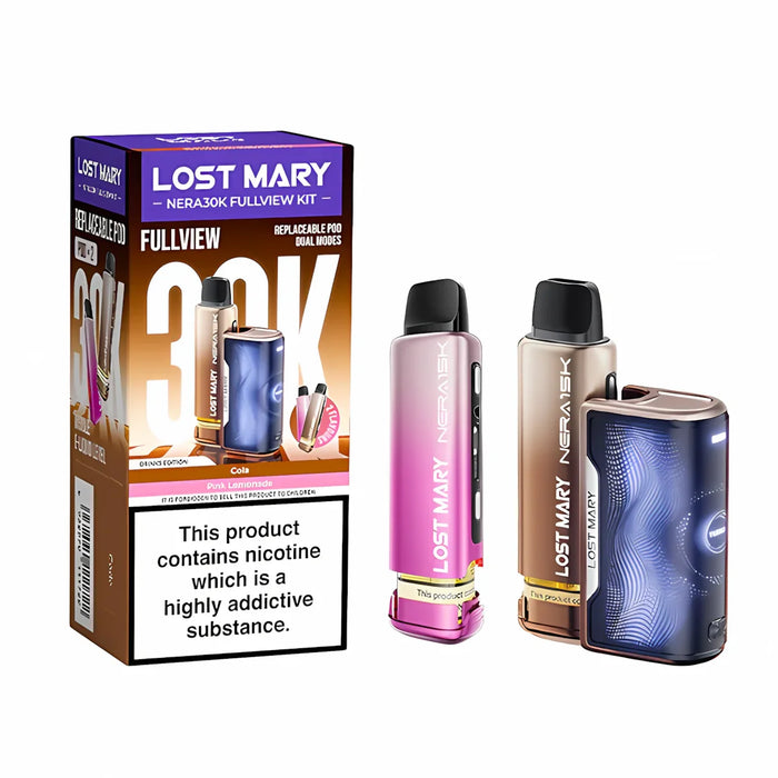 Lost Mary Nera 30K Fullview Pod Kit