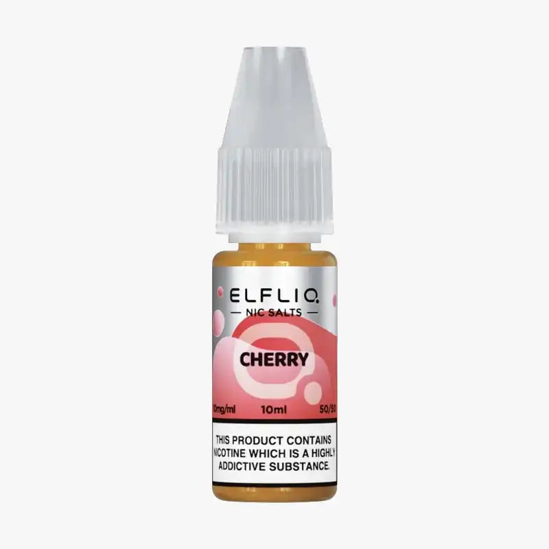 ELFLIQ 10ml Nic Salt E Liquid Juice Cherry