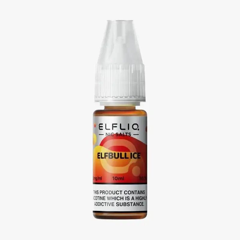 ELFLIQ 10ml Nic Salt E Liquid Juice Elfbull Ice