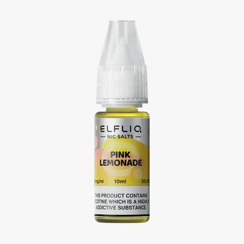 ELFLIQ 10ml Nic Salt E Liquid Juice Pink Lemonade
