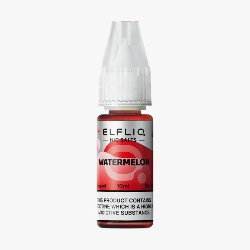 ELFLIQ 10ml Nic Salt E Liquid Juice Watermelon