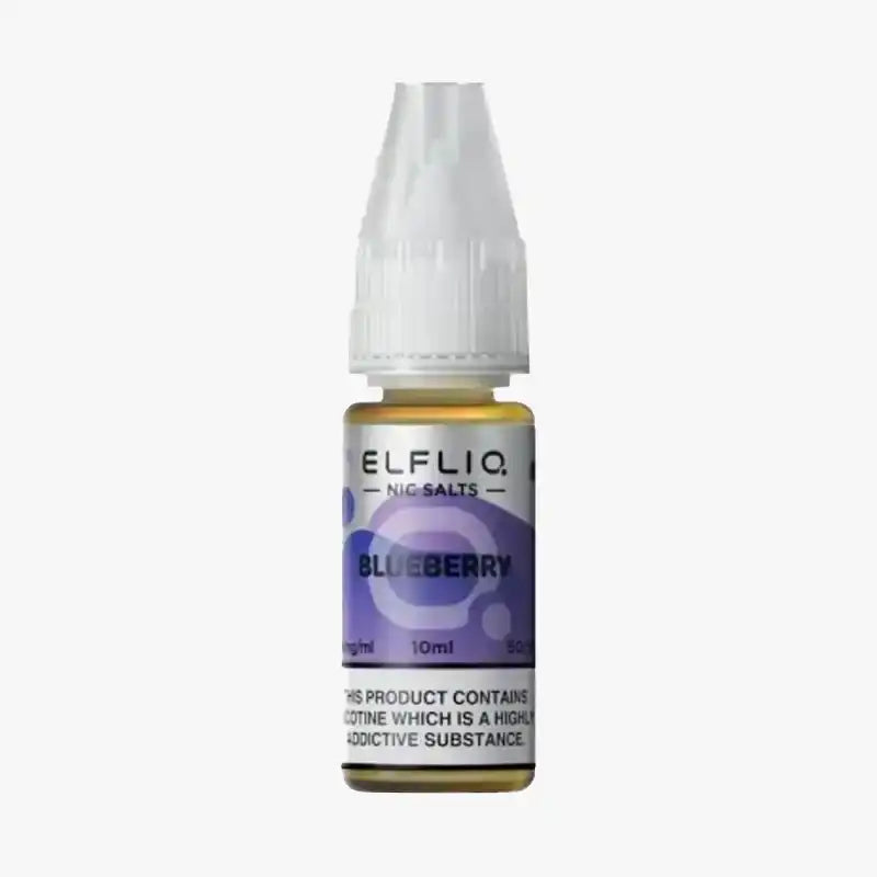 ELFLIQ Nic Salt 10ml E Liquid Blueberry