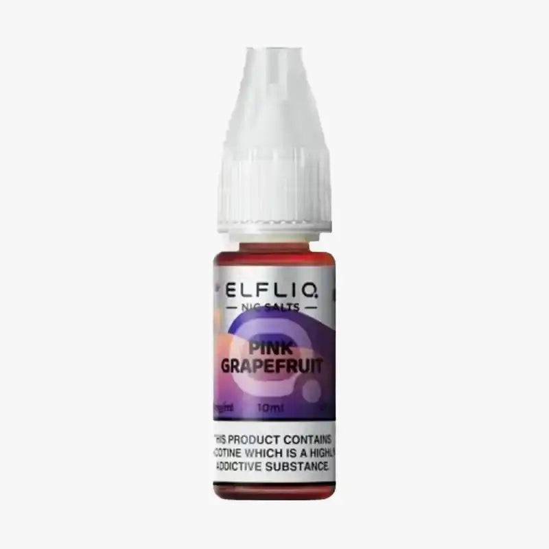 ELFLIQ Nic Salt 10ml E Liquid Pink Grapefruit