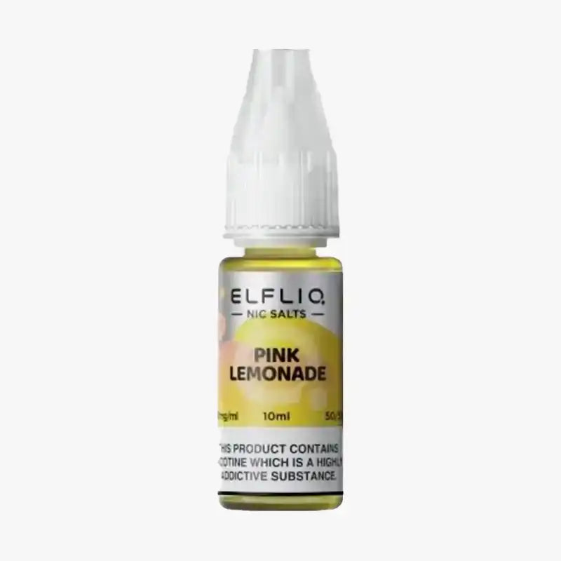 ELFLIQ Nic Salt 10ml E Liquid Pink Lemonade