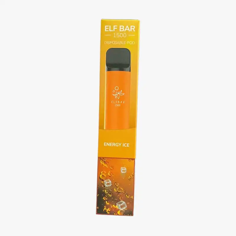 Elf Bar 1500 Puff Vape Disposable Pod Kit Energy Ice