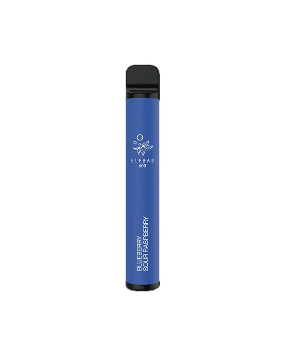 Elf Bar 600 Blueberry Sour Raspberry Disposable Vape