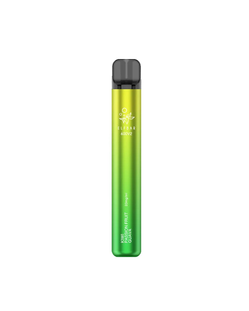 Elf Bar 600 Kiwi Passion Fruit Guava Disposable Vape