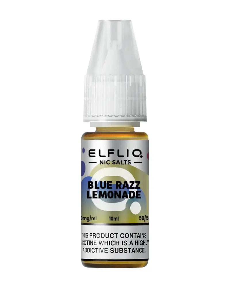 Elf Bar Efliq Blue Razz Lemonade Nic Salt Vape Juice