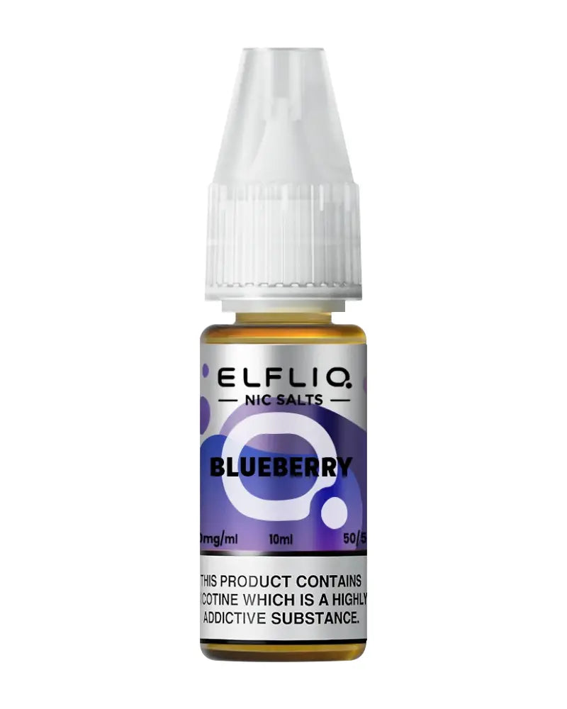 Elf Bar Efliq Blueberry Nic Salt Vape Juice