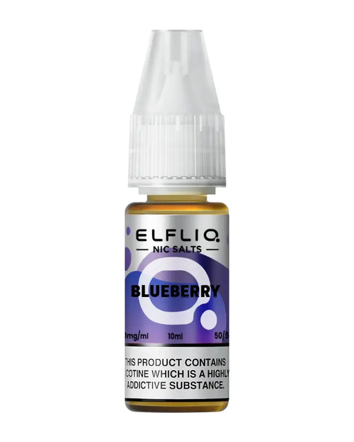 Elf Bar Efliq Blueberry Nic Salt Vape Juice