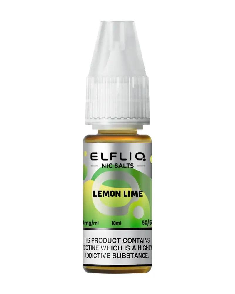 Elf Bar Efliq Lemon Lime Nic Salt Vape Juice - Vapours Deal Ltd