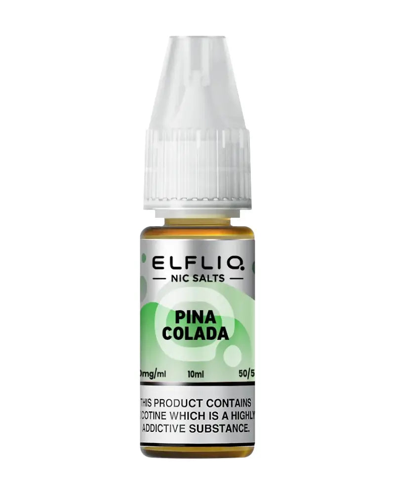 Elf Bar Efliq Pina Colada Nic Salt Vape Juice