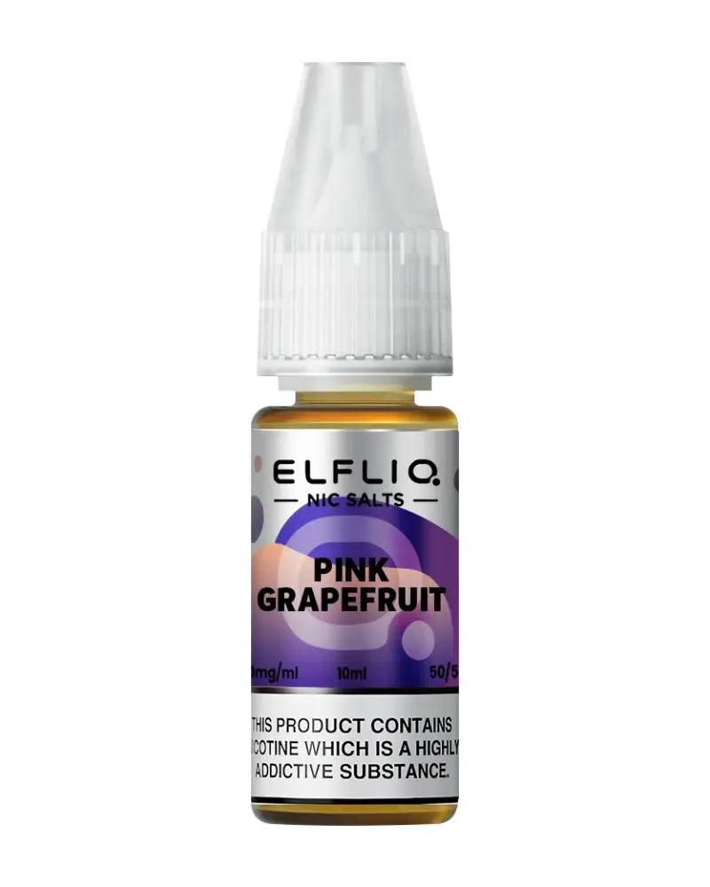 Elf Bar Efliq Pink Grapefruit Nic Salt Vape Juice - Vapours Deal Ltd