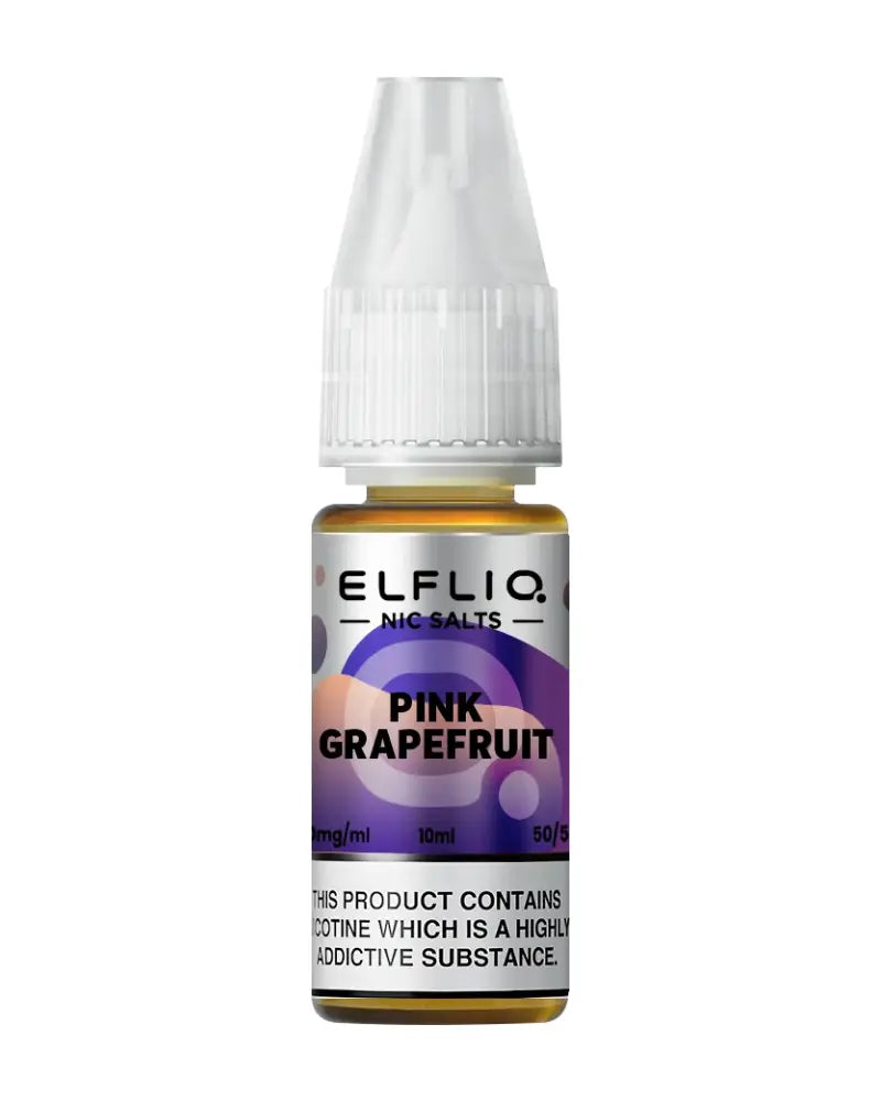 Elf Bar Efliq Pink Grapefruit Nic Salt Vape Juice