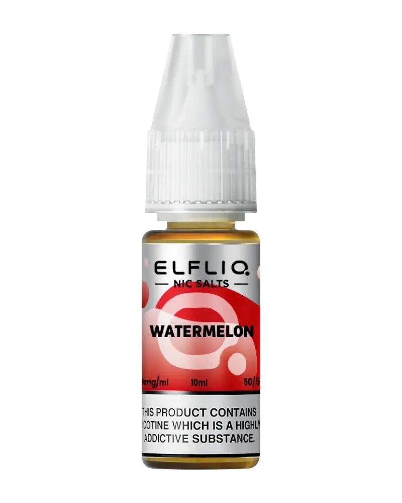 Elf Bar Efliq Watermelon Nic Salt Vape Juice - Vapours Deal Ltd