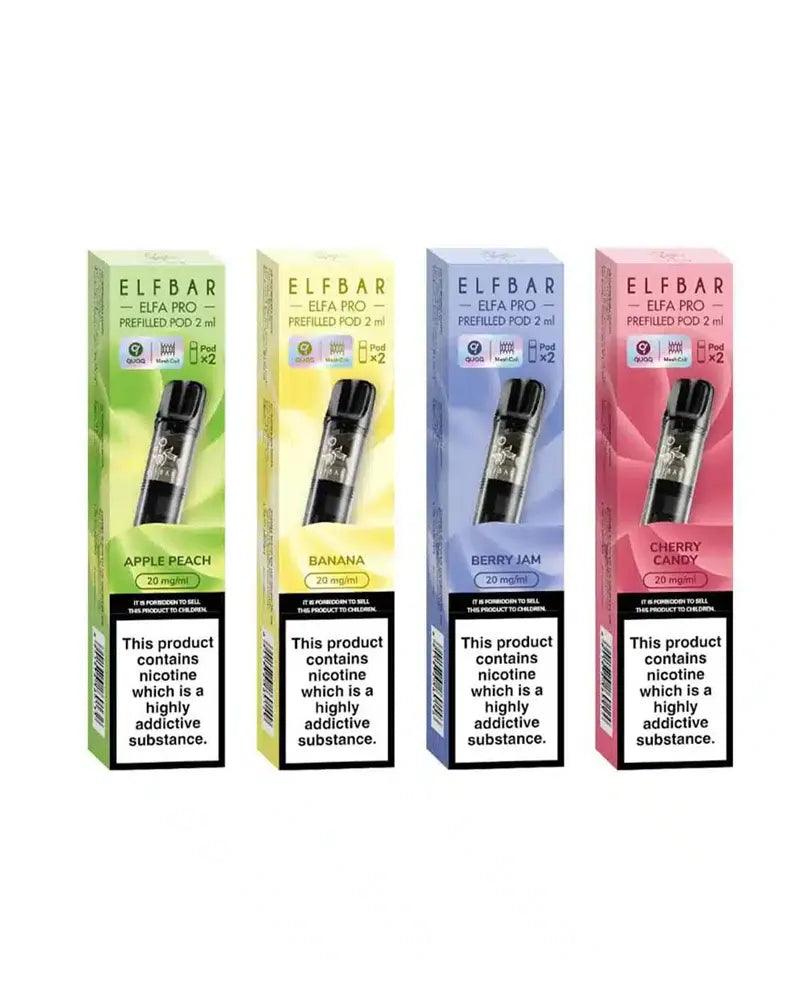 Elf Bar Elfa PRO Prefilled Vape Pods - Vapours Deal Ltd