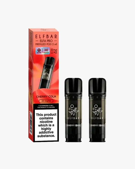 Elf Bar Elfa PRO Prefilled Vape Pods Cherry Cola