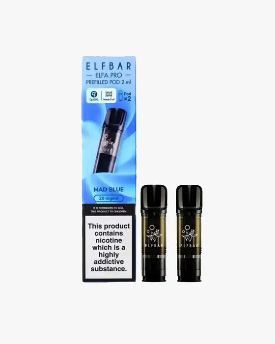 Elf Bar Elfa PRO Prefilled Vape Pods Mad Blue